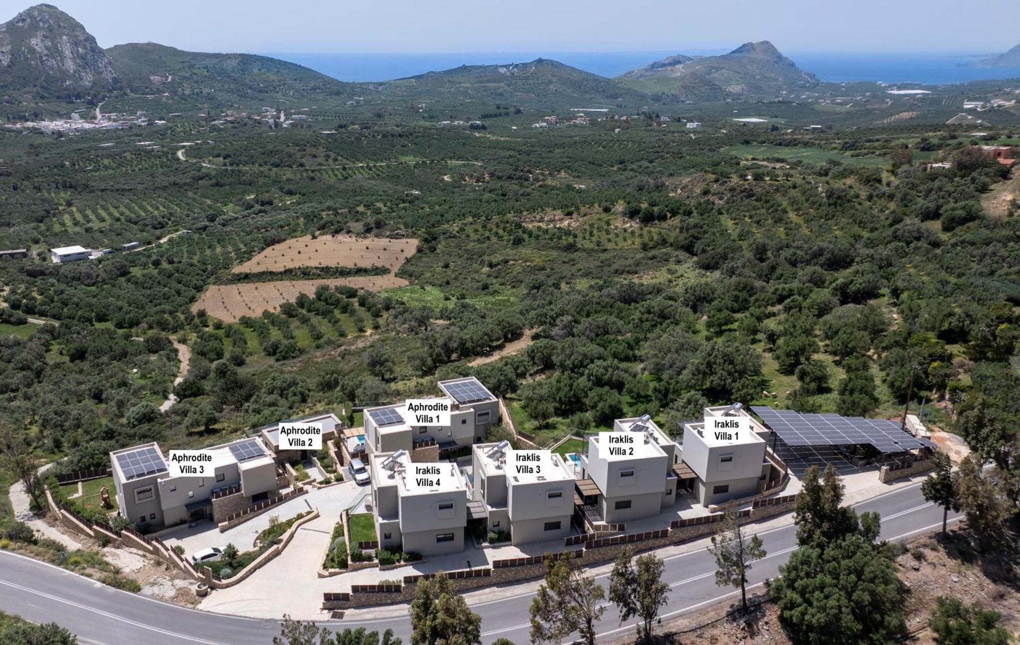 Porti Villas Aphrodite Asomatoi 外观 照片